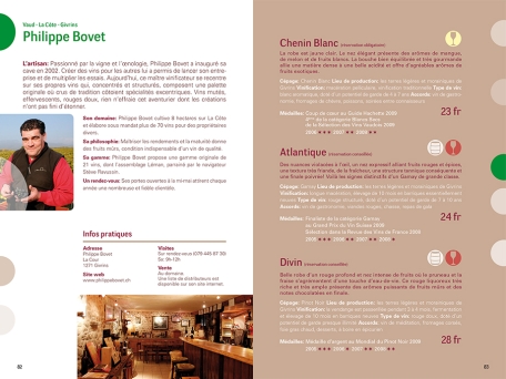 Vins de Suisse romande Le vignoble en 200 chefs d'oeuvre