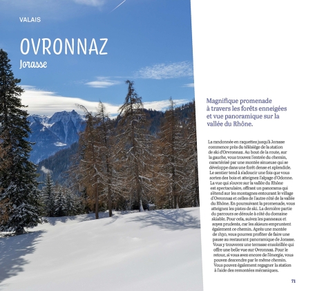 Les plus belles balades en raquettes de Suisse romande Vol. 2